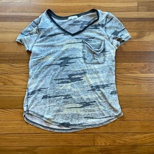 Army green t-shirt